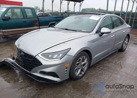 2020 Hyundai Sonata Sel z USA, uszkodzony, nr VIN 5NPEF4JA8LH036125